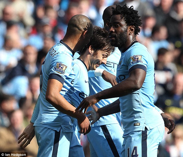 City fans better hope that Wilfried Bony and David Silva are in top form for their game against Palace