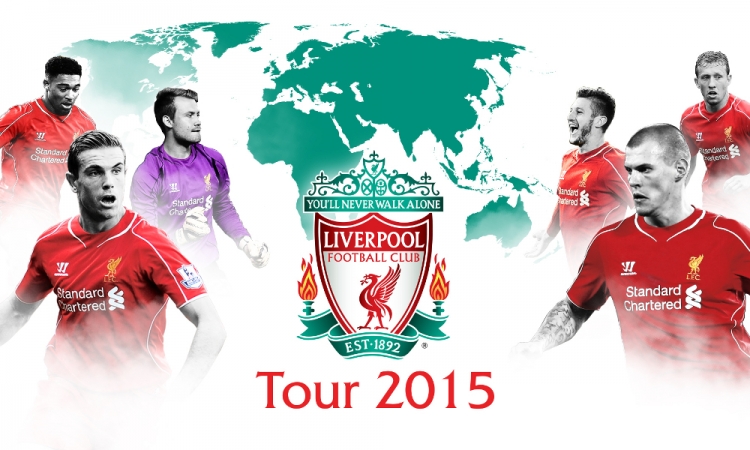 Sterling has declared that he has not interest of joining his Liverpool teammates on their pre-season tour of the Far East and Australia, which may be a reason why he is excluded from the promo image of their club's tour