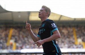Paddy Power are tipping Kevin De Bruyne to score first against Liverpool