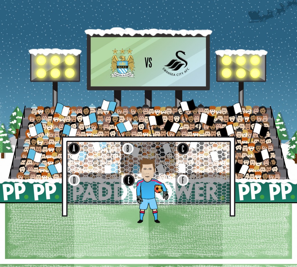 Fabianski - Man City vs Swansea (Christmas)
