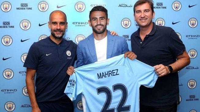 mahrez man city jersey